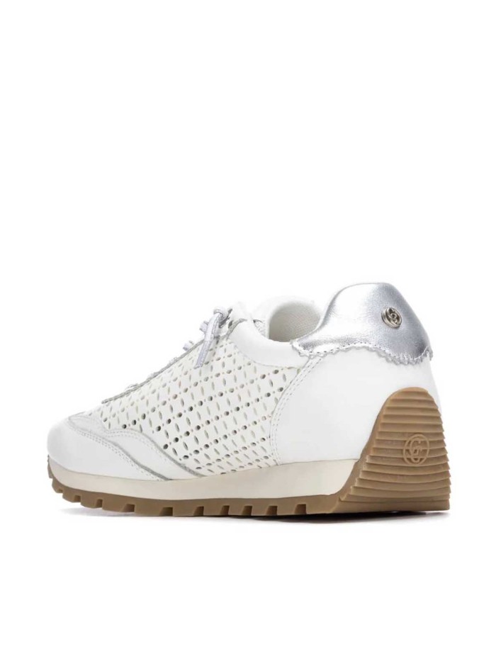ZAPATILLAS CASUAL DE PIEL PARA MUJER CARMELA 16311301 BLANCO