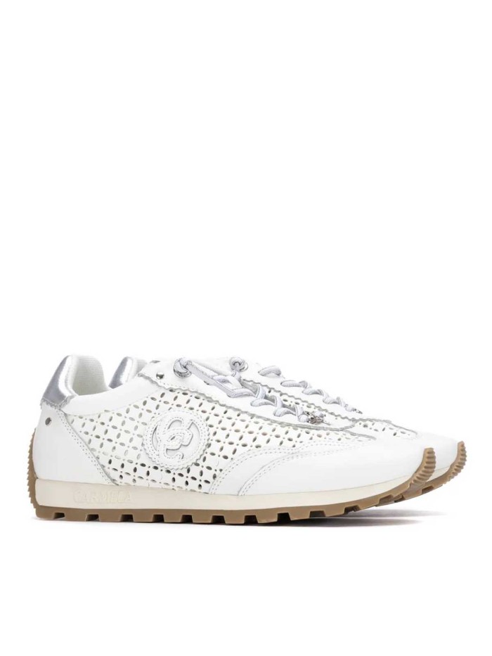ZAPATILLAS CASUAL DE PIEL PARA MUJER CARMELA 16311301 BLANCO