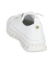 ZAPATILLAS CALADAS DE PIEL PARA MUJER CARMELA 16310508 BLANCAS