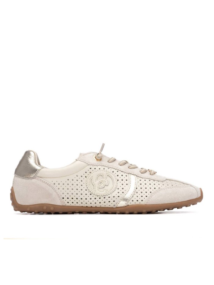 ZAPATILLAS CASUAL DE PIEL CARMELA 16310901 HIELO