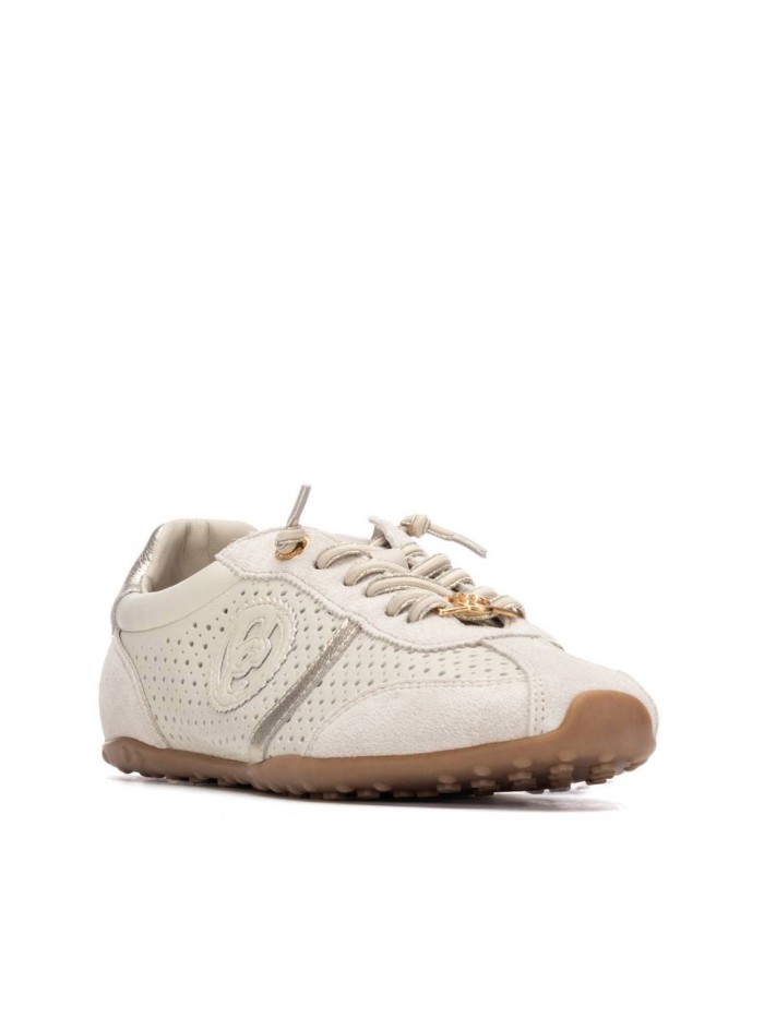 ZAPATILLAS CASUAL DE PIEL CARMELA 16310901 HIELO
