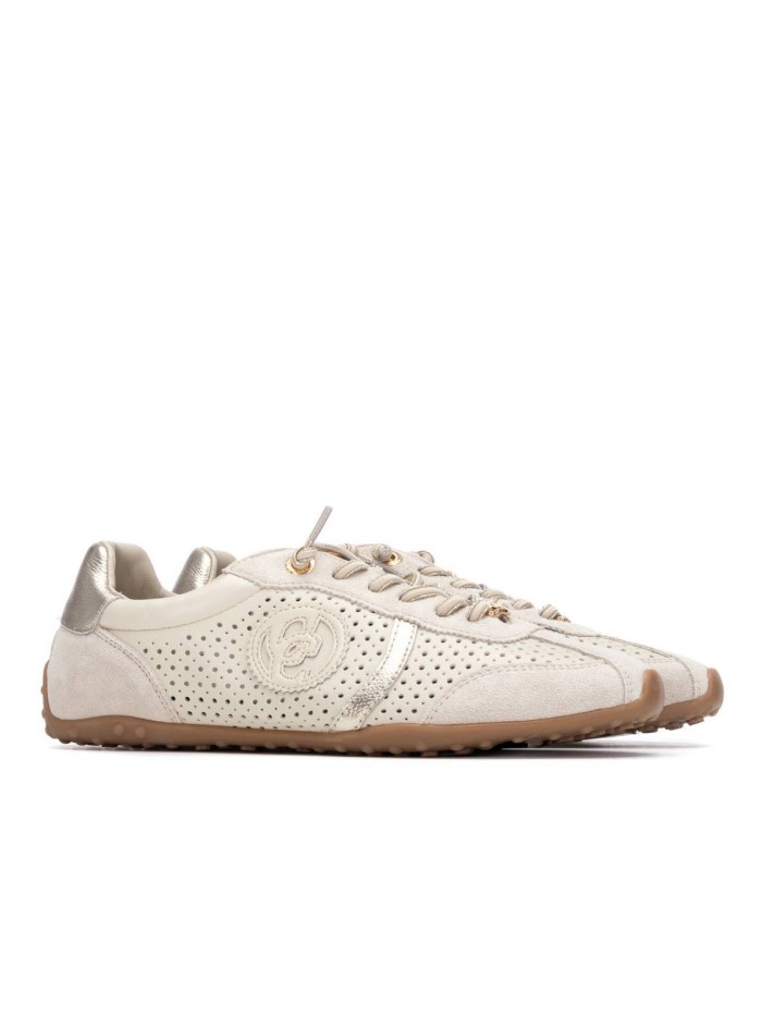 ZAPATILLAS CASUAL DE PIEL CARMELA 16310901 HIELO