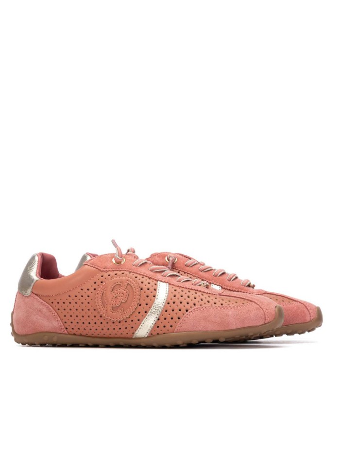 ZAPATILLAS CASUAL DE PIEL CARMELA 16310902 CORAL