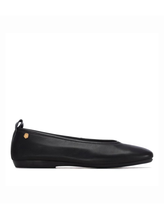 BAILARINA PLANA DE PIEL PARA MUJER EN NEGRO CARMELA SHOES 16314009