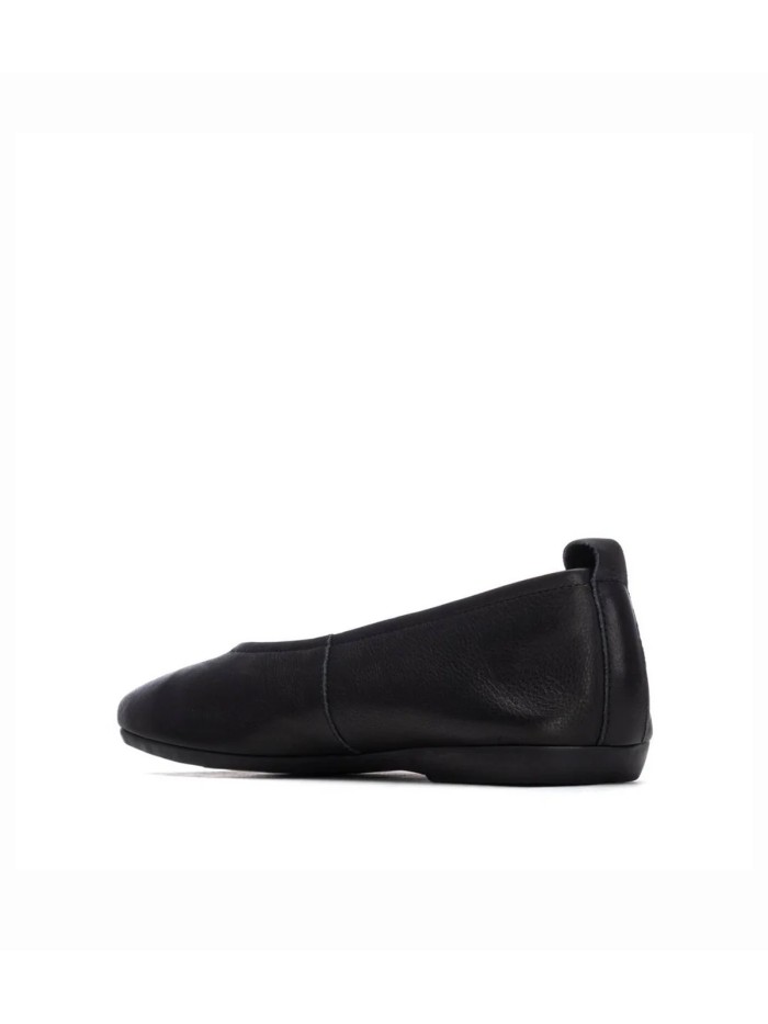 BAILARINA PLANA DE PIEL PARA MUJER EN NEGRO CARMELA SHOES 16314009