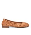 BAILARINA DE PIEL CALADDA CARMELA 16166203 CAMEL