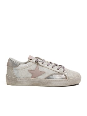 ZAPATILLAS CASUAL DE PIEL PARA MUJER CETTI GALO PALLETS C-1342 SRA BLANCO