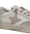 ZAPATILLAS CASUAL DE PIEL PARA MUJER CETTI GALO PALLETS C-1342 SRA BLANCO