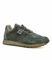 ZAPATILLAS DE PIEL PERFORADA CABALLERO CETTI USED TIN C-848 VERDE