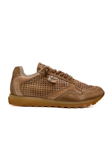 ZAPATILLAS CASUAL DE PIEL PERFORADA CABALLERO CETTI USED TIN C-848 CUERO