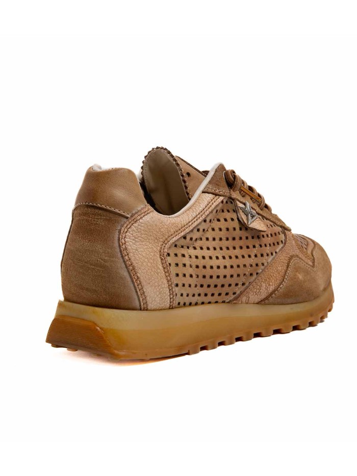 ZAPATILLAS CASUAL DE PIEL PERFORADA CABALLERO CETTI USED TIN C-848 CUERO