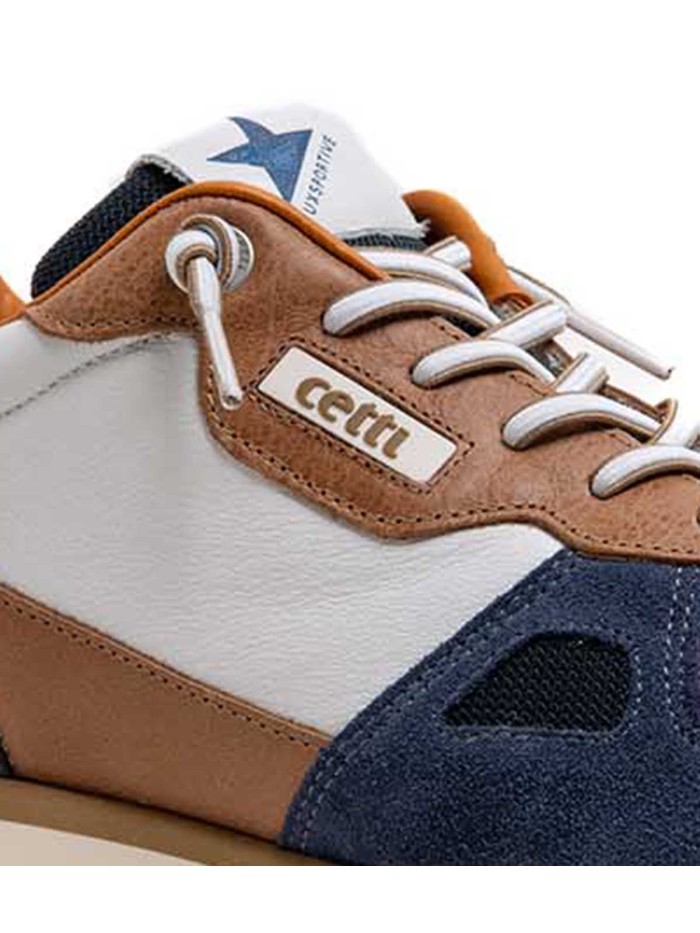 ZAPATILLAS CASUAL DE HOMBRE CETTI ANTE NATURE C-1397 MARINO