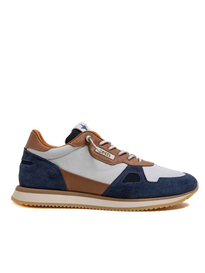 ZAPATILLAS CASUAL DE HOMBRE CETTI ANTE NATURE C-1397 MARINO