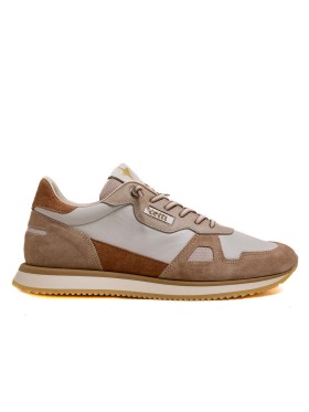 ZAPATILLAS CASUAL DE HOMBRE EN PIEL CETTI ANTE NATURE C-1397 BEIGE