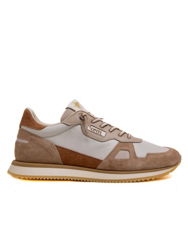 ZAPATILLAS CASUAL DE HOMBRE EN PIEL CETTI ANTE NATURE C-1397 BEIGE