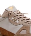 ZAPATILLAS CASUAL DE HOMBRE EN PIEL CETTI ANTE NATURE C-1397 BEIGE