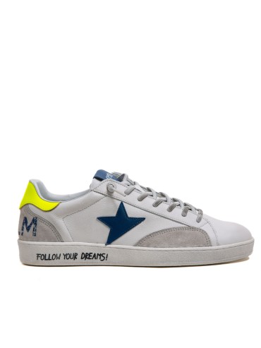 ZAPATILLAS CASUAL EN PIEL PARA HOMBRE CETTI USED NATURE C-1342 BLANCO