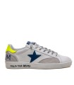 ZAPATILLAS CASUAL EN PIEL PARA HOMBRE CETTI USED NATURE C-1342 BLANCO