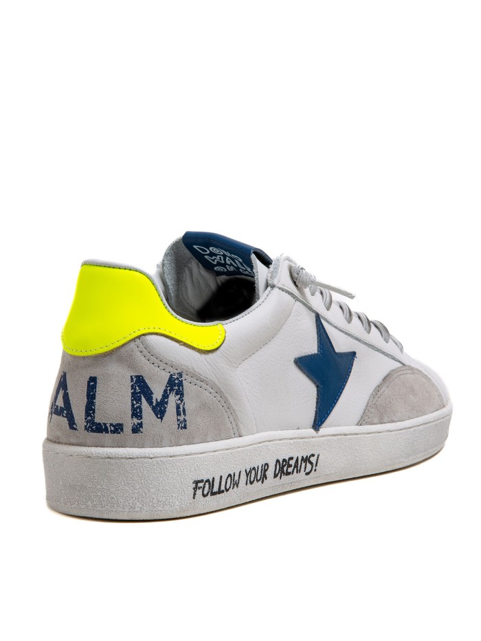 ZAPATILLAS CASUAL EN PIEL PARA HOMBRE CETTI USED NATURE C-1342 BLANCO