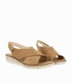 SANDALIA CONFORT EN PIEL NOBUCK PARA MUJER DOCTOR CUTILLAS 35410 CUERO