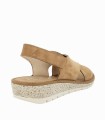 SANDALIA CONFORT EN PIEL NOBUCK PARA MUJER DOCTOR CUTILLAS 35410 CUERO