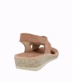 SANDALIA CONFORT EN PIEL NOBUCK DE MUJER DOCTOR CUTILLAS 35410 ROSA