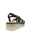 SANDALIAS CONFORT CON DETALLE DE BRILLOS PARA MUJER DOCTOR CUTILLAS 31803 NEGRO