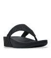 SANDALIAS FIT FLOP NEGRAS PARA MUJER A4Z-001 LULU SHIMMERGLITZ-CONFORT, DISEÑO Y Tecnología Microwobbleboard™