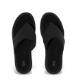 SANDALIAS SLIP ON DE NEOPRENO NEGRO PARA MUJER FITFLOP PLATFFORMS Wedge Toe-Post JF8-090