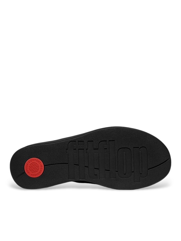 SANDALIAS SLIP ON DE NEOPRENO NEGRO PARA MUJER FITFLOP PLATFFORMS Wedge Toe-Post JF8-090