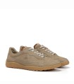ZAPATILLAS CASUAL DE HOMBRE CON CORDONES FLUCHOS LENOX F2220 PIEDRA