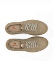 ZAPATILLAS CASUAL DE HOMBRE CON CORDONES FLUCHOS LENOX F2220 PIEDRA