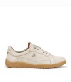 ZAPATILLAS CASUAL DE HOMBRE CON CORDONES FLUCHOS LENOX F2220 BLANCO