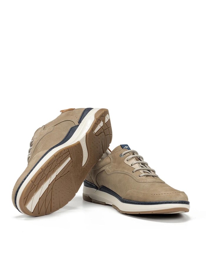 ZAPATOS CASUAL DE HOMBRE FLUCHOS JEFF F2210 TAUPE