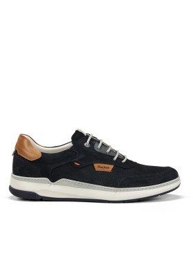 ZAPATO CASUAL PARA HOMBRE FLUCHOS JEFF F2210 OCEANO MARINO