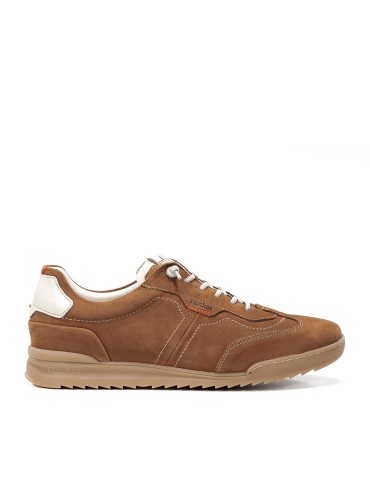 ZAPATILLAS CASUAL DE HOMBRE CON CORDONES FLUCHOS ELDER F2383 CUERO