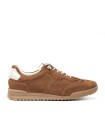 ZAPATILLAS CASUAL DE HOMBRE CON CORDONES FLUCHOS ELDER F2383 CUERO