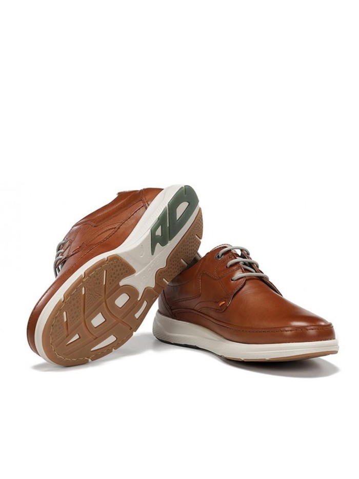 ZAPATO CASUAL DE HOMBRE CON CORDONES FLUCHOS F2443 Kadir CUERO