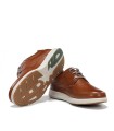 ZAPATO CASUAL DE HOMBRE CON CORDONES FLUCHOS F2443 Kadir CUERO