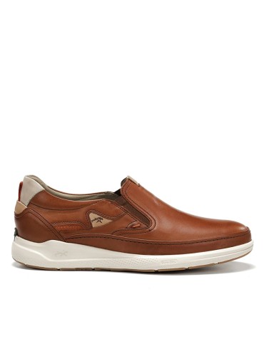 MOCASÍN DE PIEL PARA HOMBRE FLUCHOS KADIR F2445 Slip On Marrón
