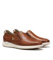 MOCASÍN DE PIEL PARA HOMBRE FLUCHOS KADIR F2445 Slip On Marrón