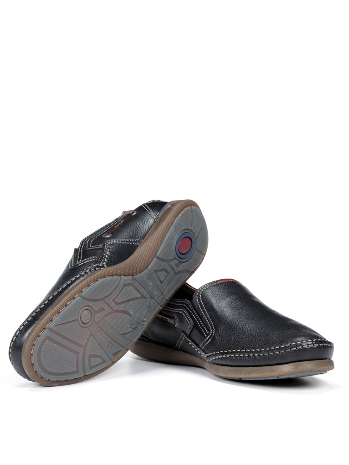 MOCASINES DE PIEL PARA CABALLERO FLUCHOS MARINER 9883 MARINO