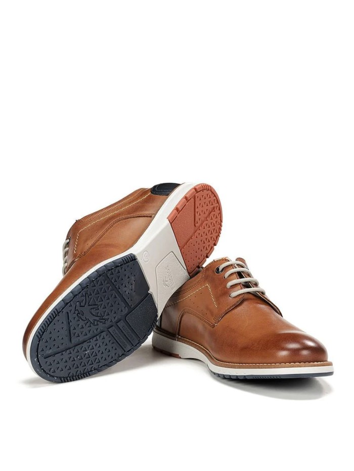 ZAPATOS DE PIEL CON CORDONES PARA HOMBRE FLUCHOS YORK F1978 CUERO