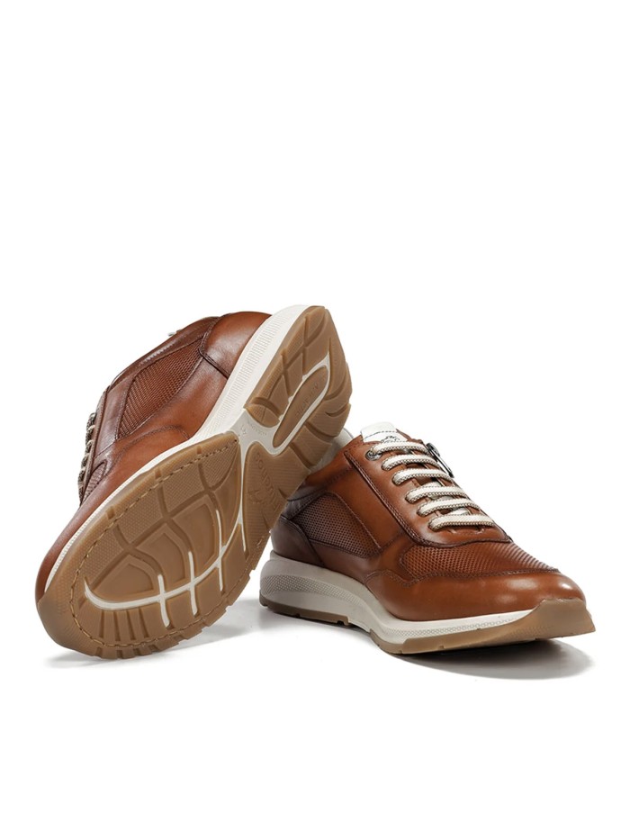 ZAPATILLAS CASUAL DE PIEL PARA HOMBRE FLUCHOS KARTER F2405 CUERO