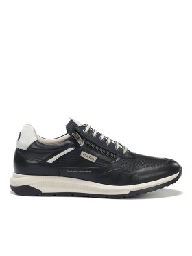 ZAPATILLAS CASUAL DE PIEL PARA HOMBRE FLUCHOS KARTER F2405 MARINO