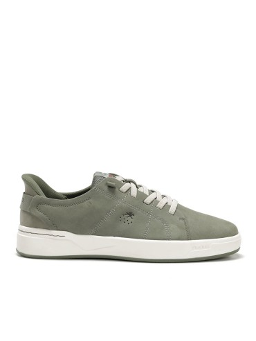 ZAPATOS DEPORTIVOS DE PIEL CON CORDONES CABALLERO FLUCHOS NADAL F2378 VERDE