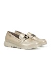 MOCASÍN DE MUJER FLUCHOS GLADIS 506344 DE PIEL CON PLANTILLA EXTRAÍBLE Y SUELA LIGHT