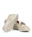 MOCASÍN DE MUJER FLUCHOS GLADIS 506344 DE PIEL CON PLANTILLA EXTRAÍBLE Y SUELA LIGHT
