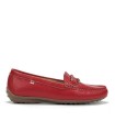 MOCASINES DE PIEL PARA MUJER FLUCHOS BRUNI F2156 ROJO