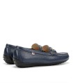 MOCASINES DE PIEL PARA MUJER FLUCHOS BRUNI F2156 MARINO